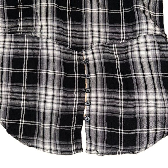 Eddie Bauer Button Up Flannel Small - Picture 8 of 10